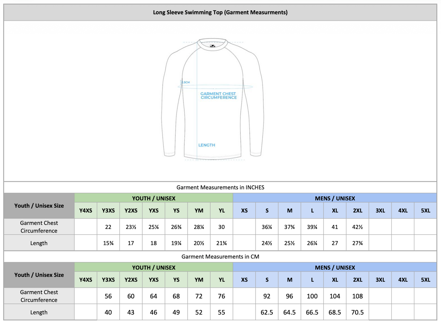 Long Sleeve Swimming Top (Rashguard)