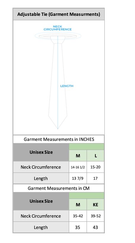 Adjustable Tie