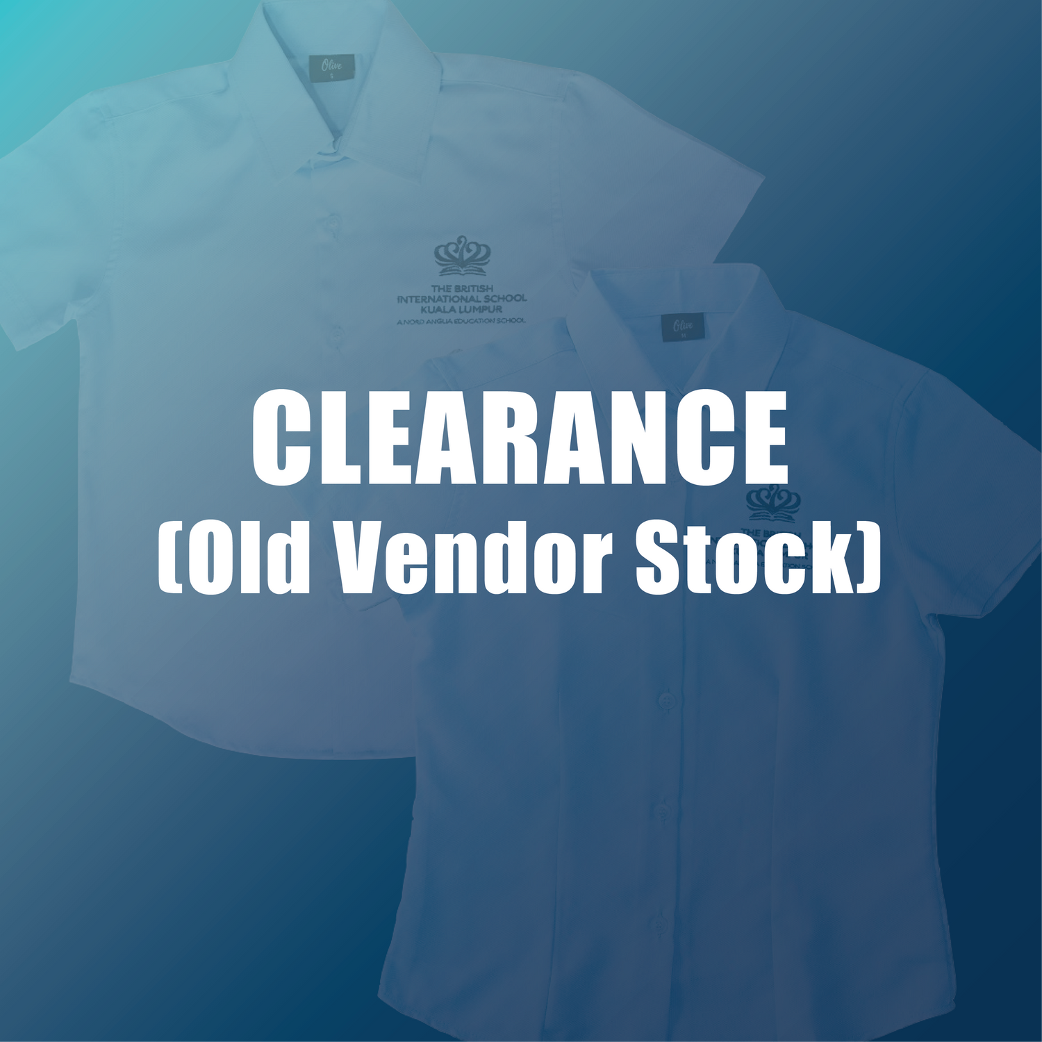 Clearance - Old Vendor Stock
