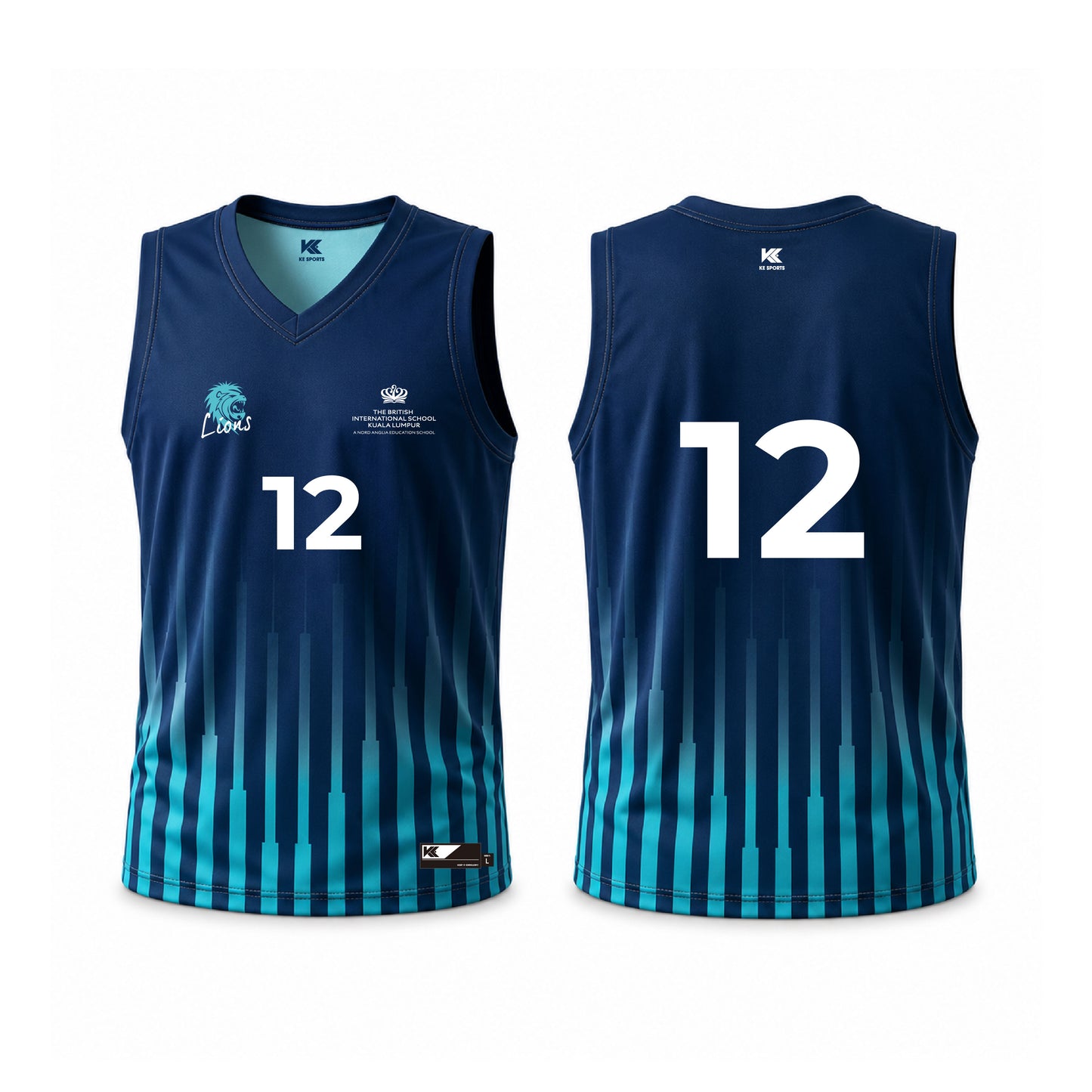 U15 & U18 - Reversible Basketball Jersey (No Name)