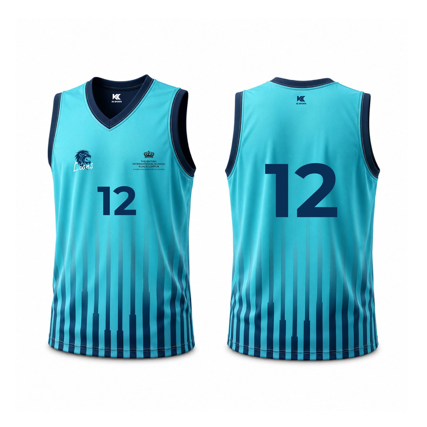 U15 & U18 - Reversible Basketball Jersey (No Name)