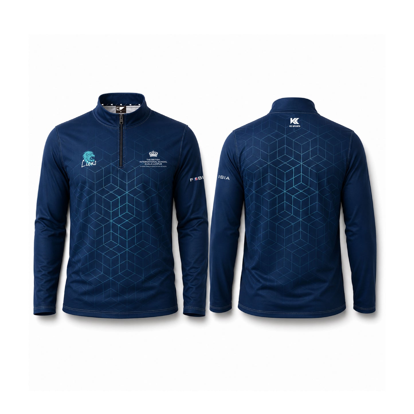 FOBISIA - U15 Quarter Zip Mid Layer
