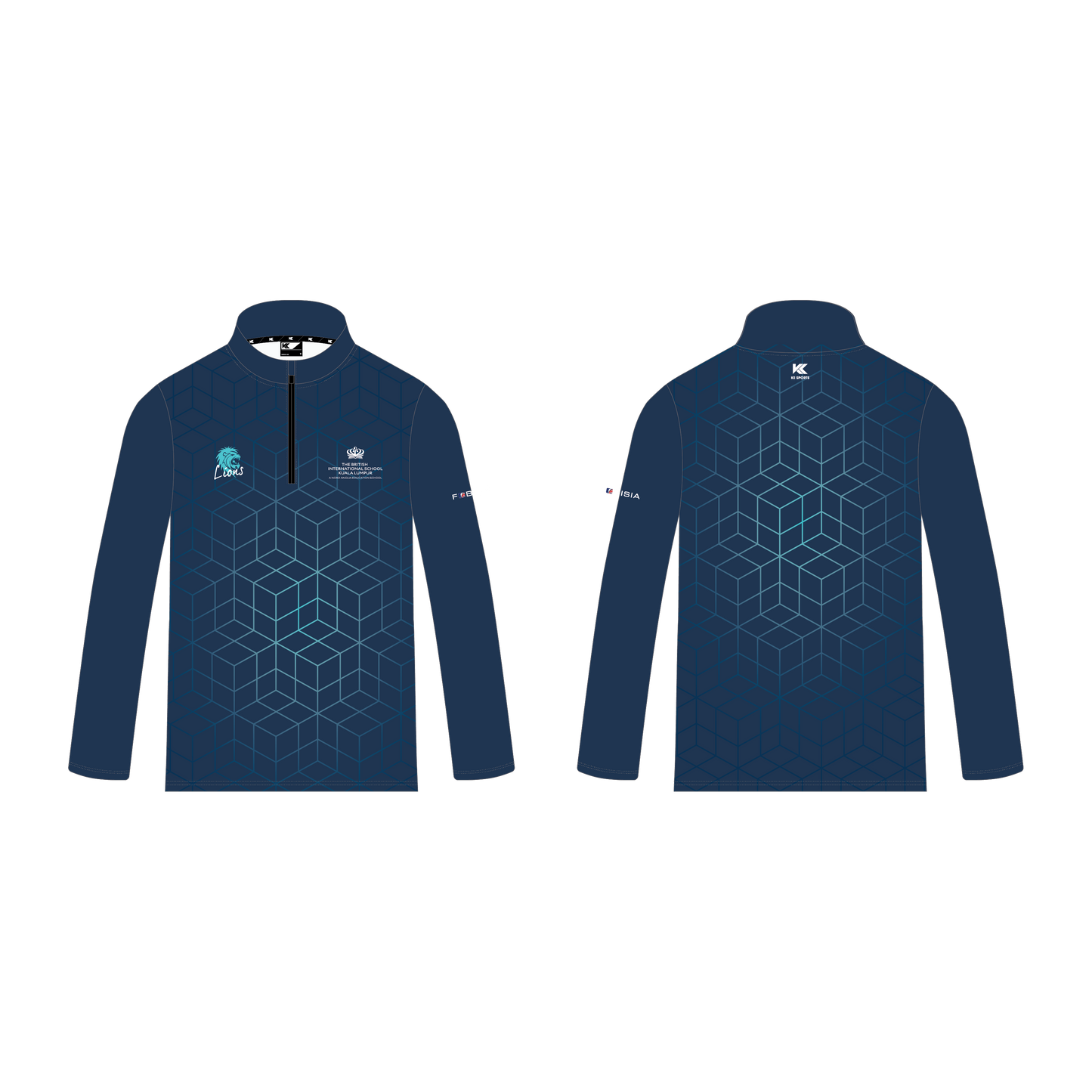 FOBISIA - U15 Quarter Zip Mid Layer