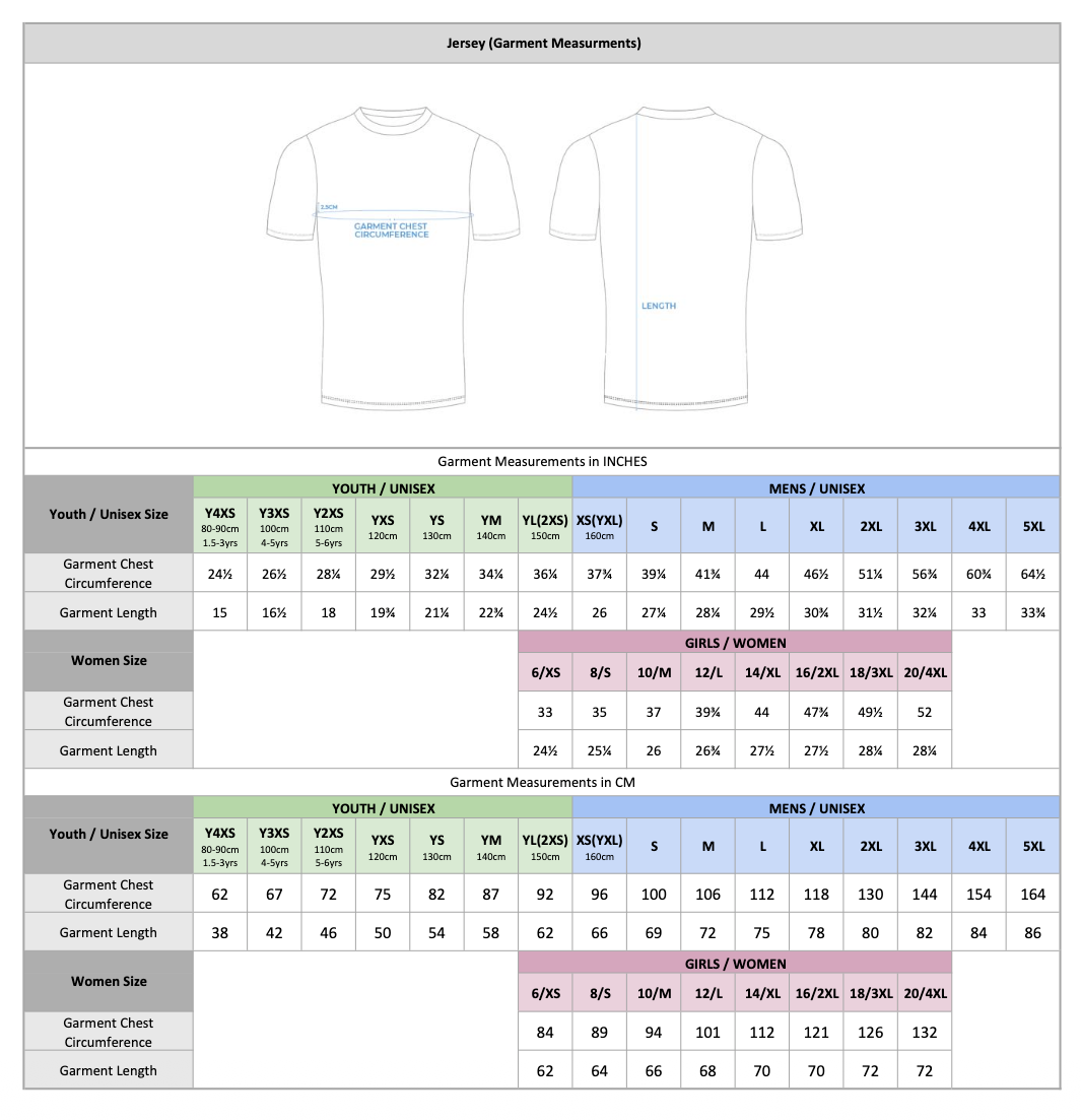 U13 - Football Jersey (No Name)