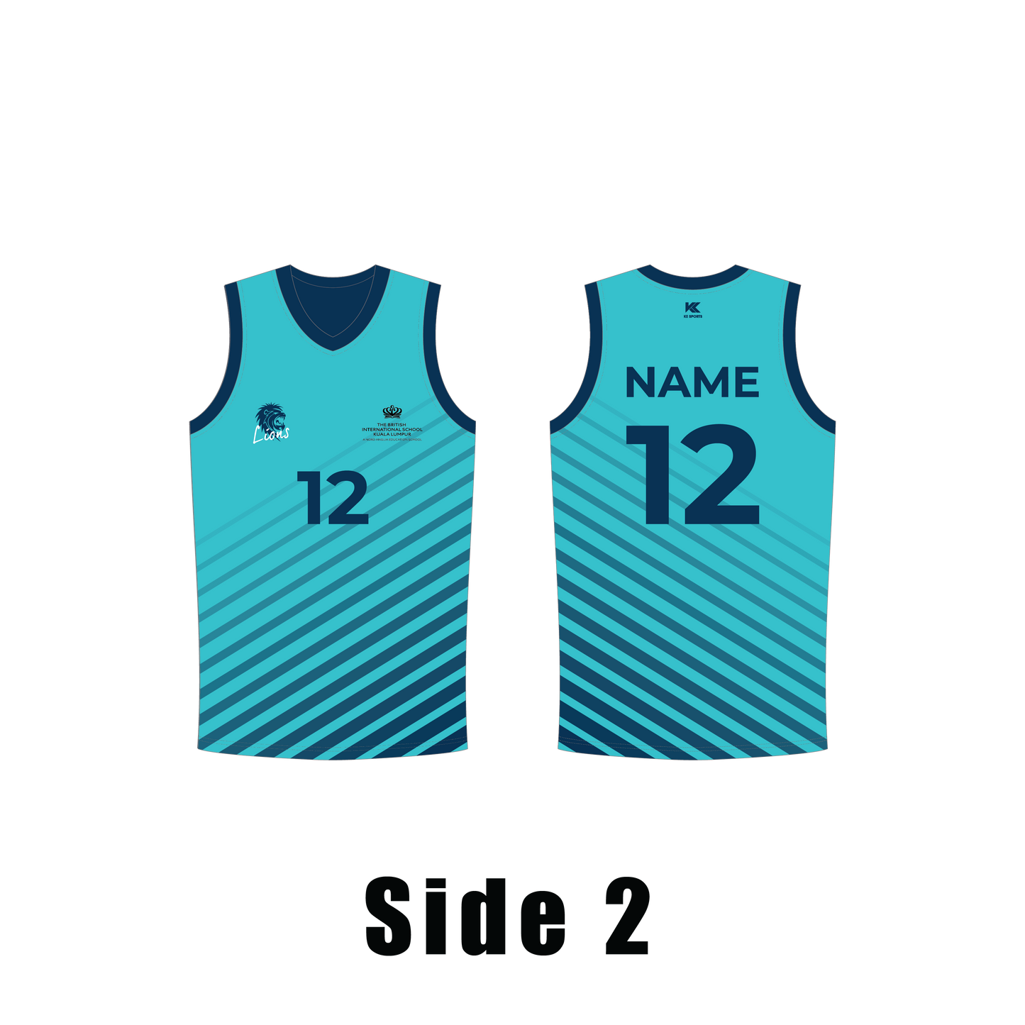 U13 - Reversible Basketball Jersey (Customized)