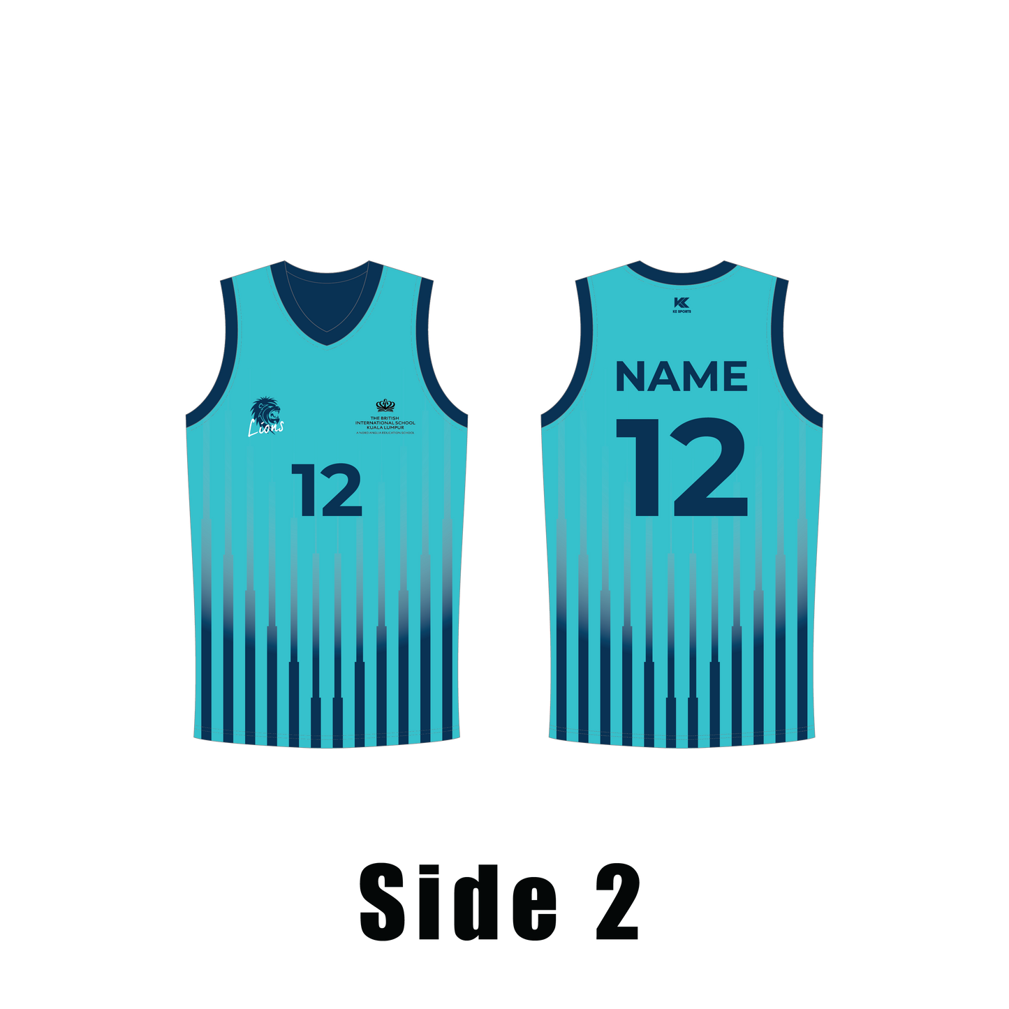 U15 & U18 - Reversible Basketball Jersey (Customized)