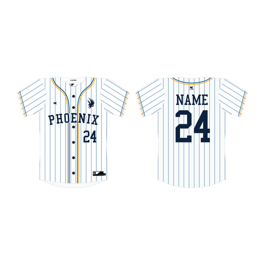 Varsity Softball Jersey (White)